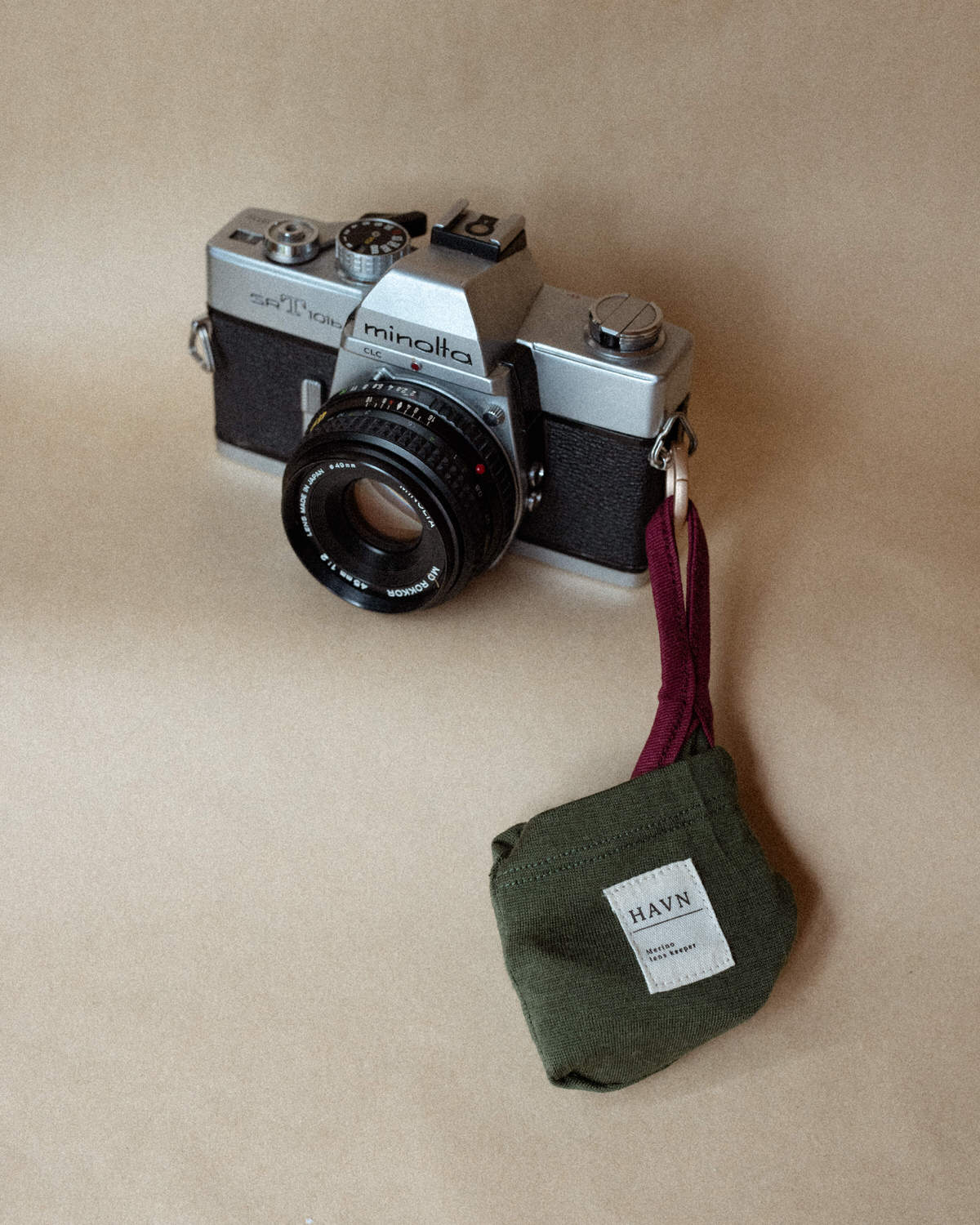 Lens Keeper NO.01 | Olive / Plum